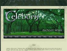 Tablet Screenshot of celeborn.cz